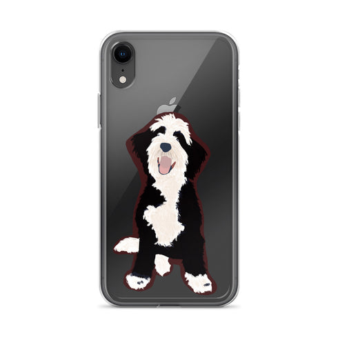 Bernedoodle iPhone Case